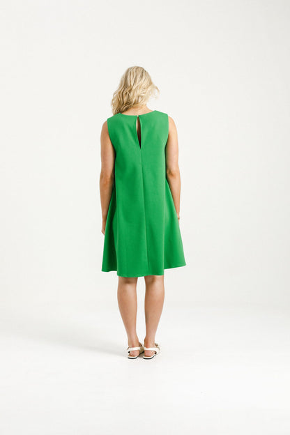 July Dress - Kelly Green