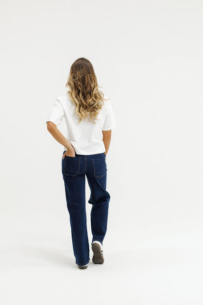 Palazzo Jeans - Indigo Wash