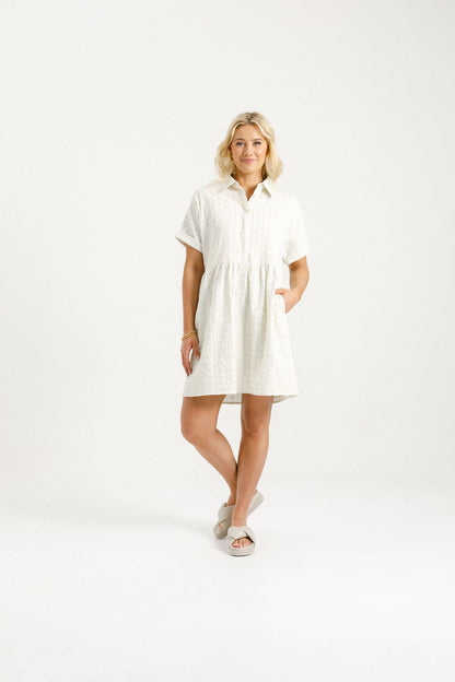 Lolo Dress - Cream Daisies