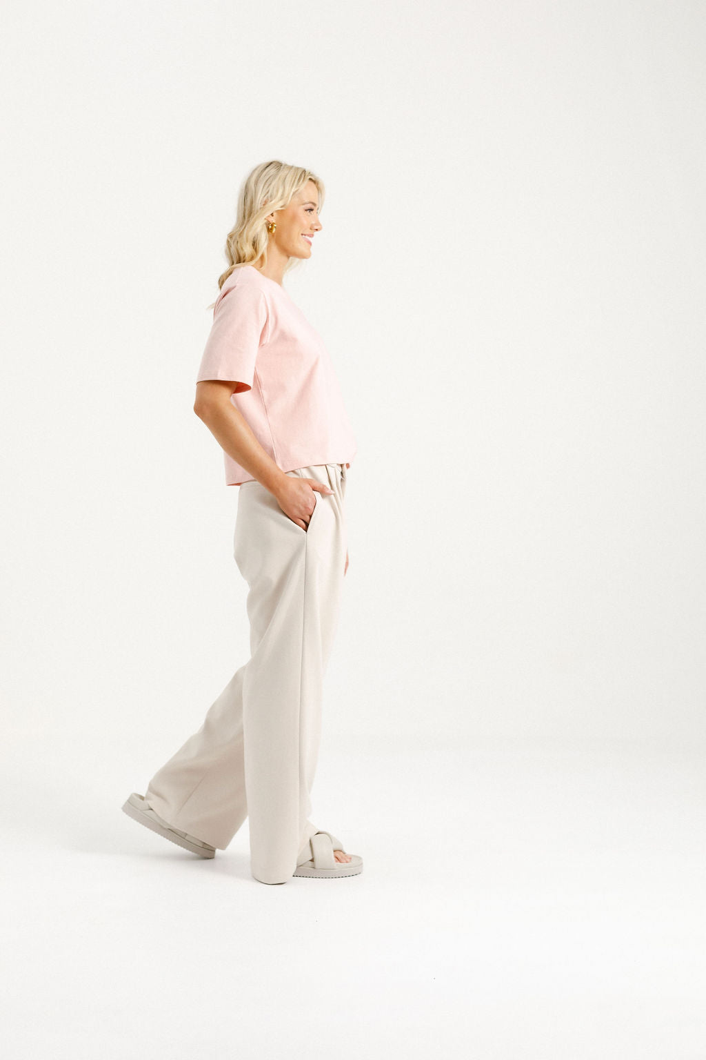 Finley Pants - Ivory