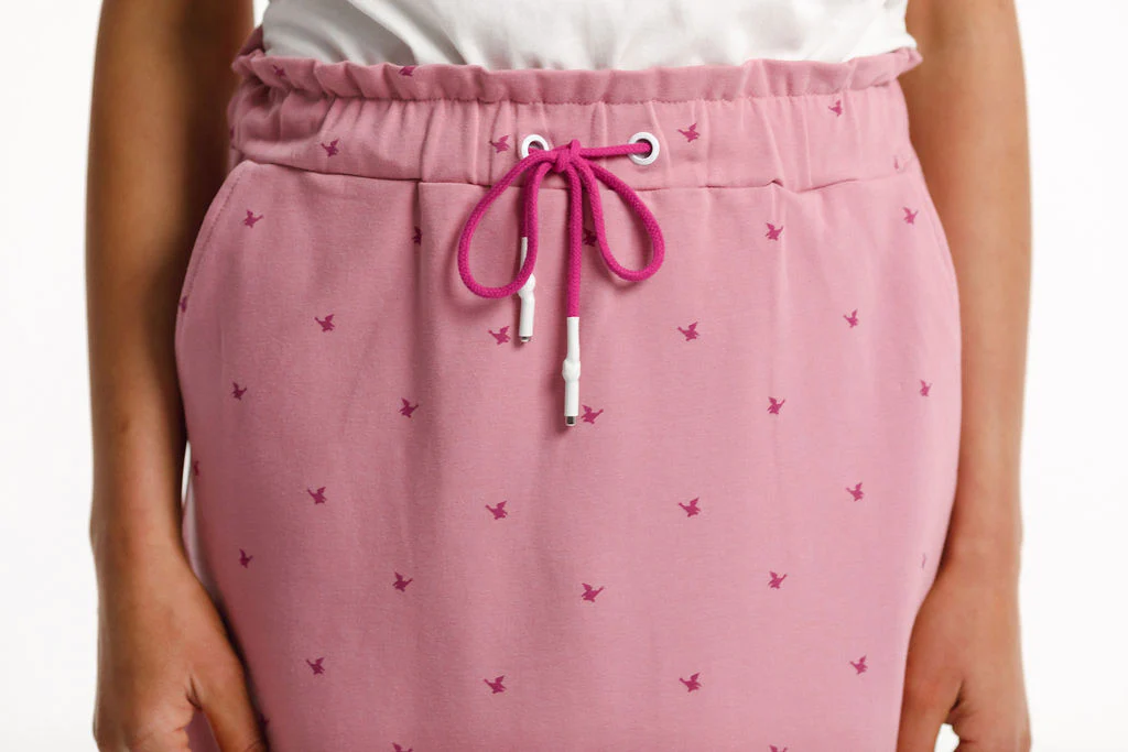 Midi Skirt - Rose Bud Duckies