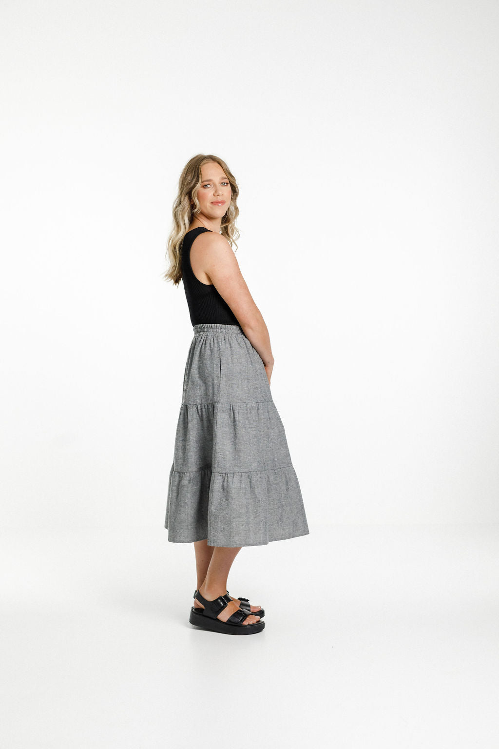 Lexi Skirt - Sale - Charcoal