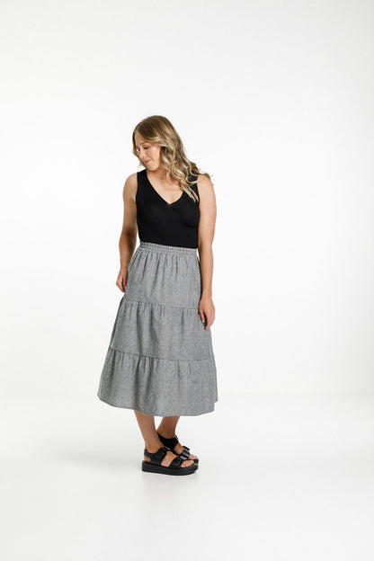 Lexi Skirt - Sale - Charcoal