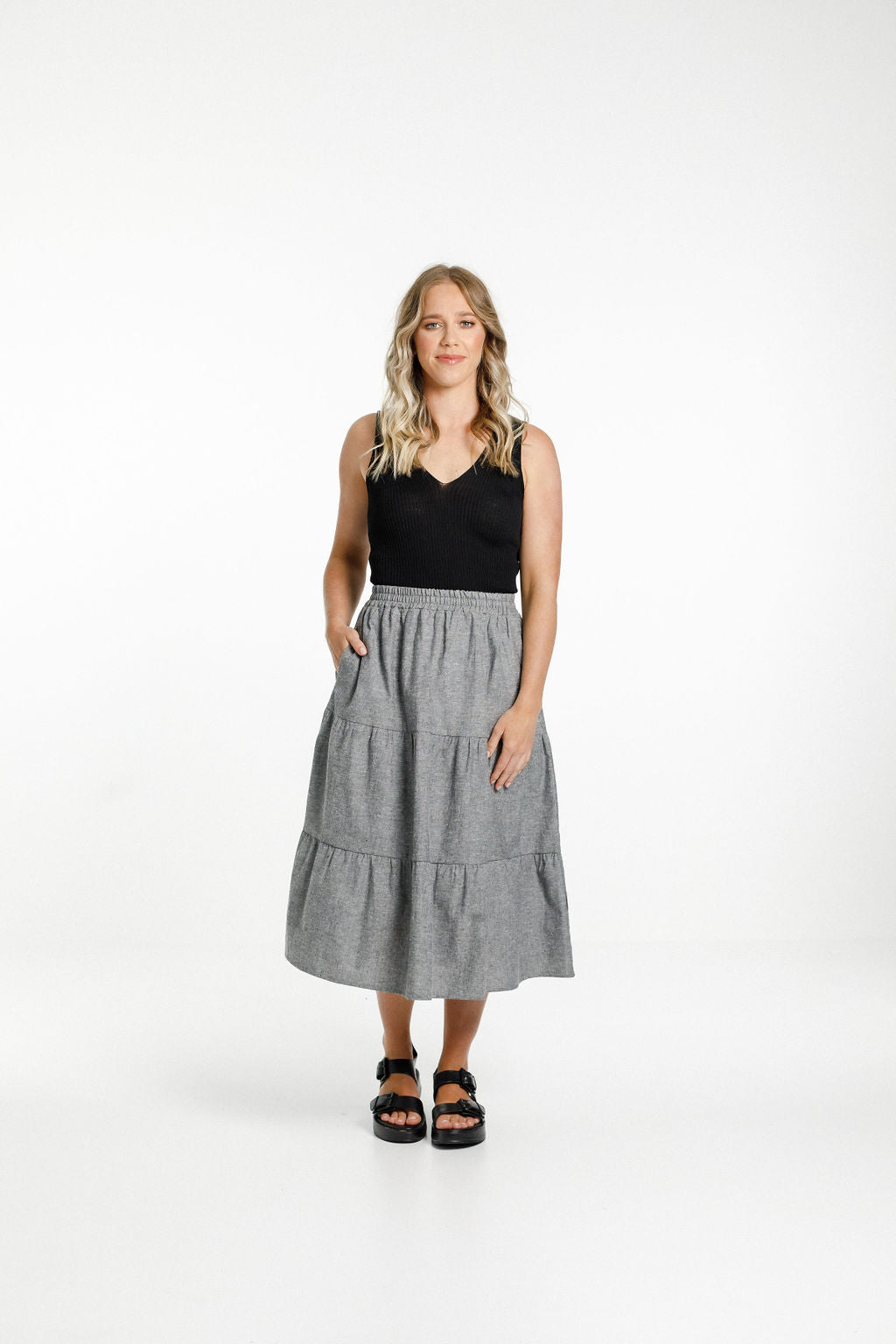 Lexi Skirt - Sale - Charcoal