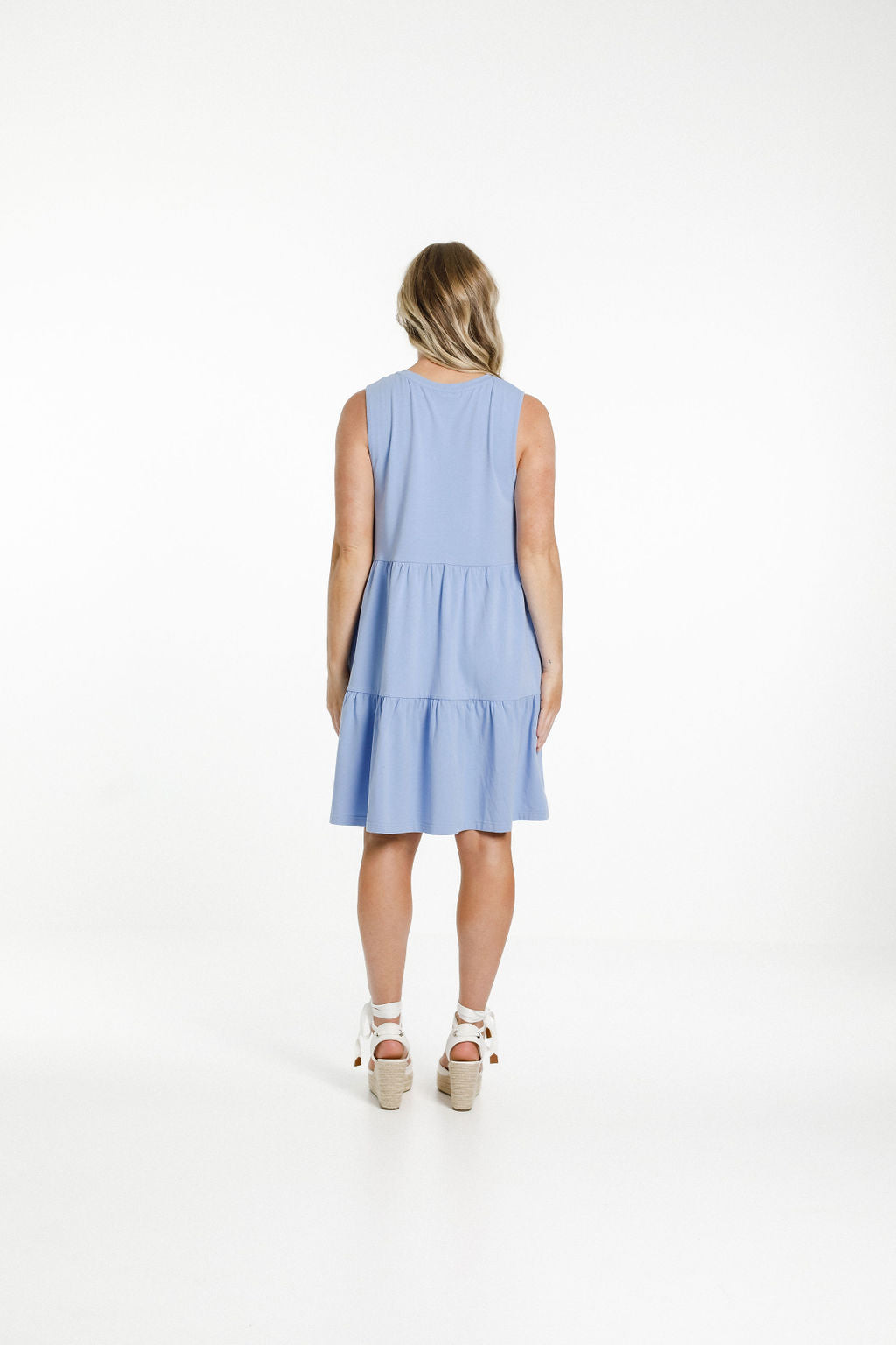 Kylie Singlet Dress - Sale - Cerulean