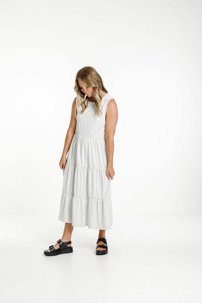 Kendall Singlet Dress - Light Marle