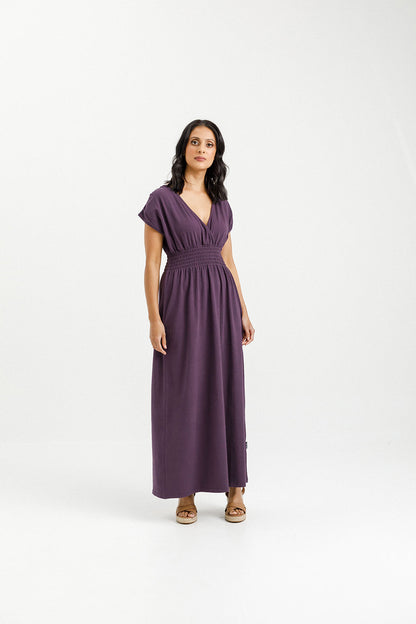 Cora Dress - Plum