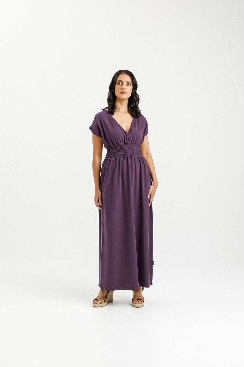 Cora Dress - Plum