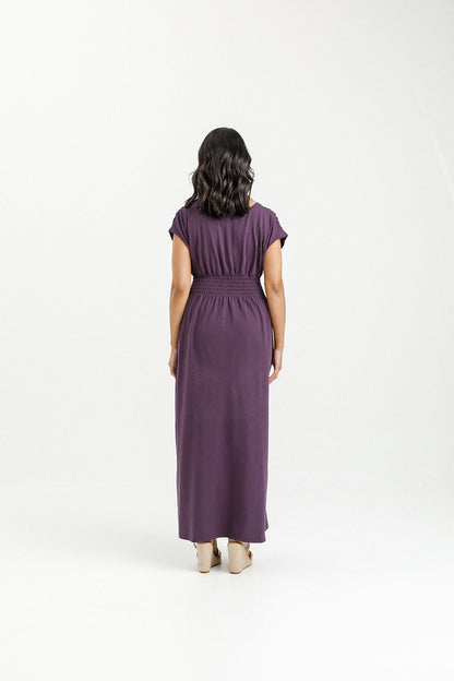 Cora Dress - Plum