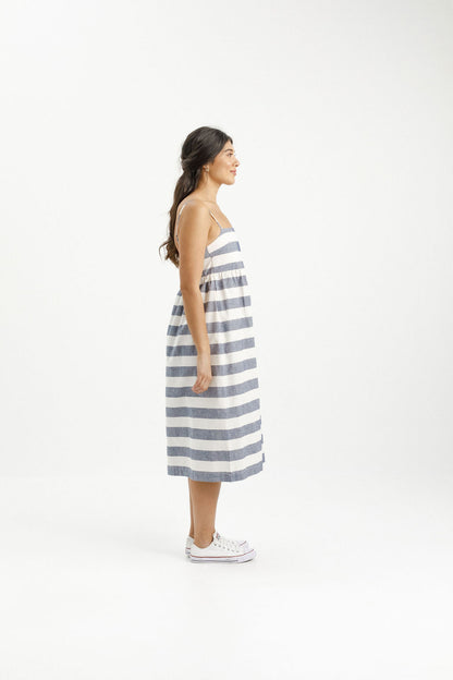 Riley Dress - Beach Stripe