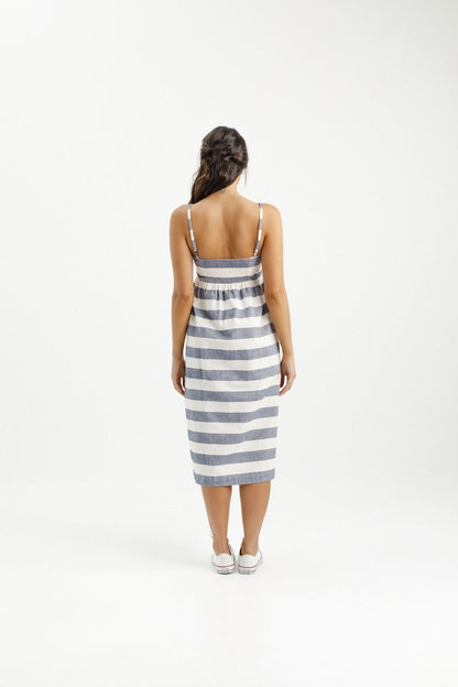 Riley Dress - Beach Stripe