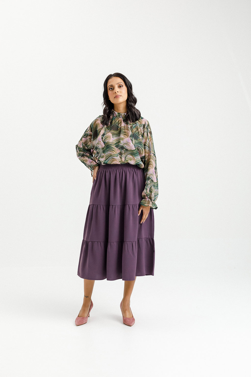 Lexi Skirt - Plum