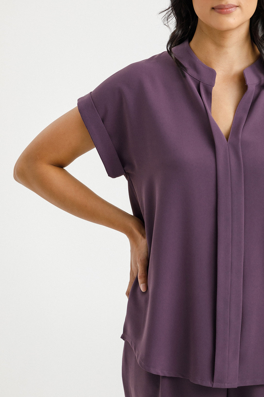 Serenity Tee - Sale - Plum