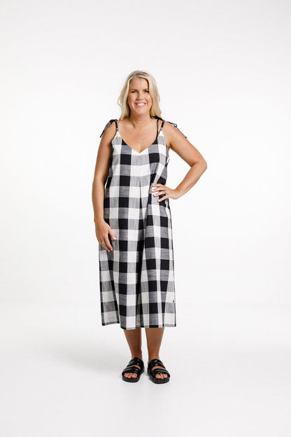 Sophia Jumpsuit - Gingham Check