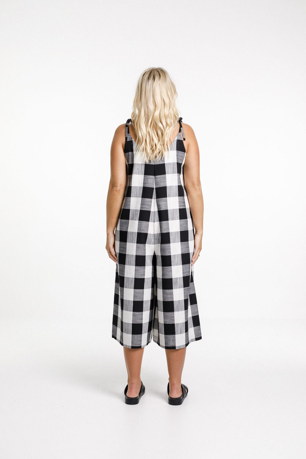 Sophia Jumpsuit - Gingham Check