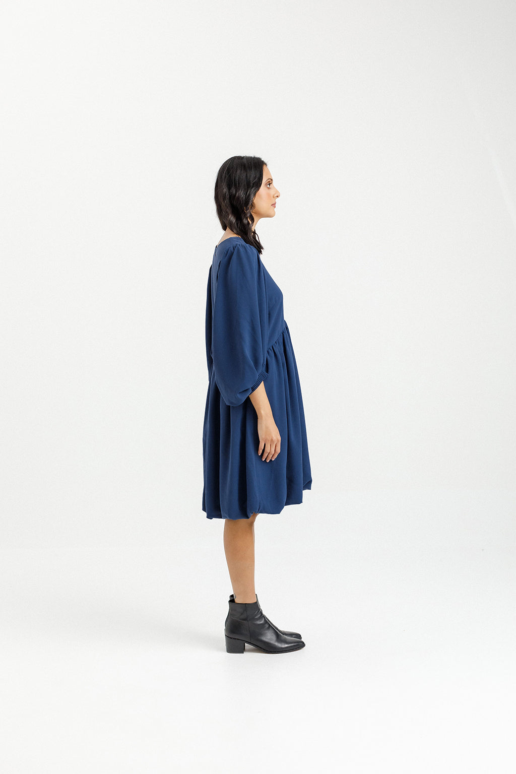 Molly Dress - Sale - Indigo Blue