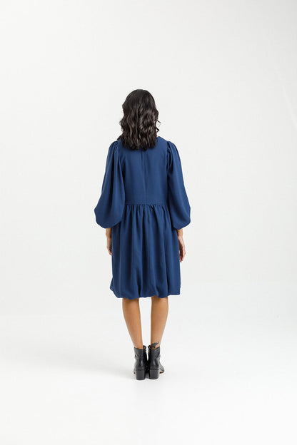 Molly Dress - Sale - Indigo Blue