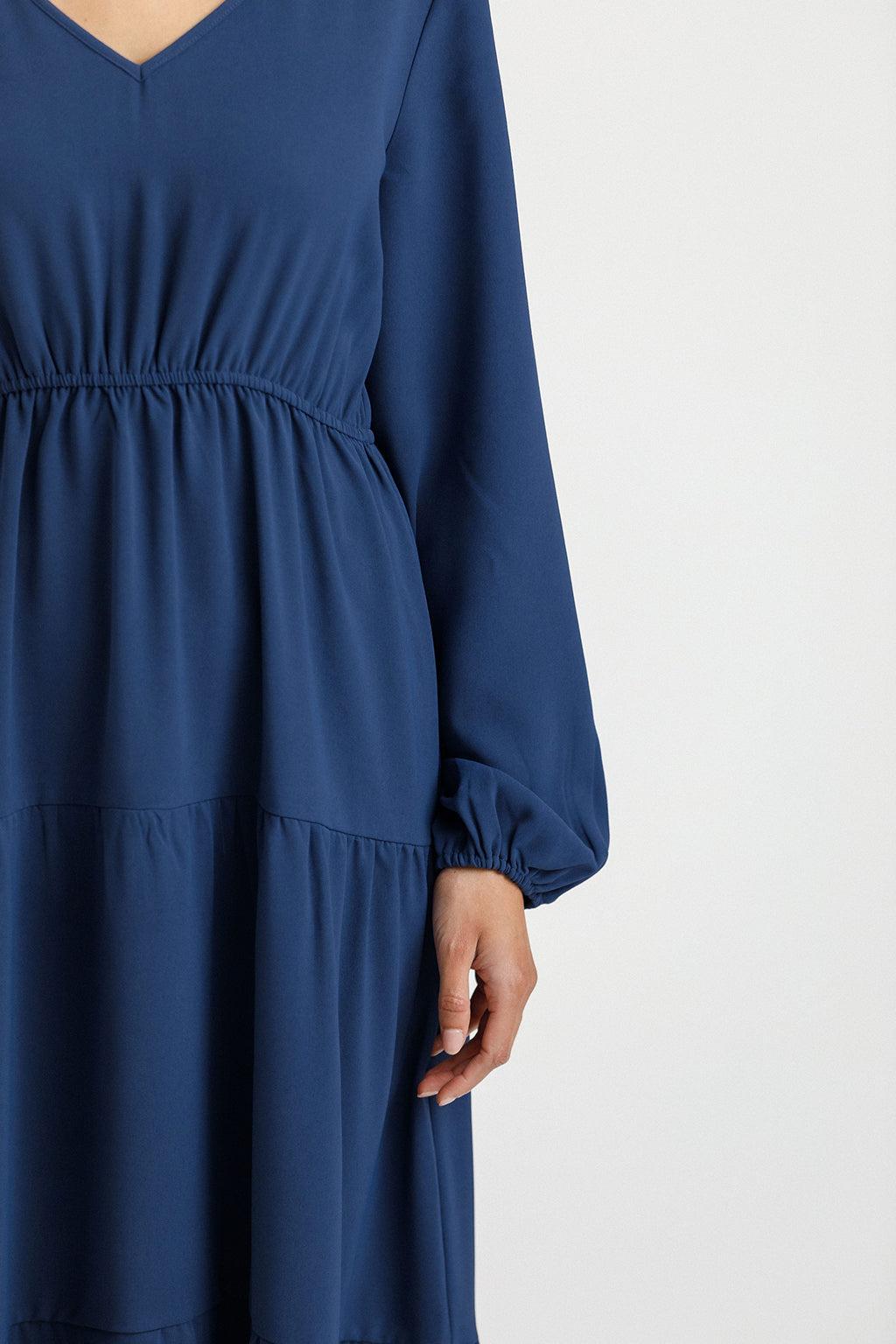 Flora Dress - Sale - Indigo Blue