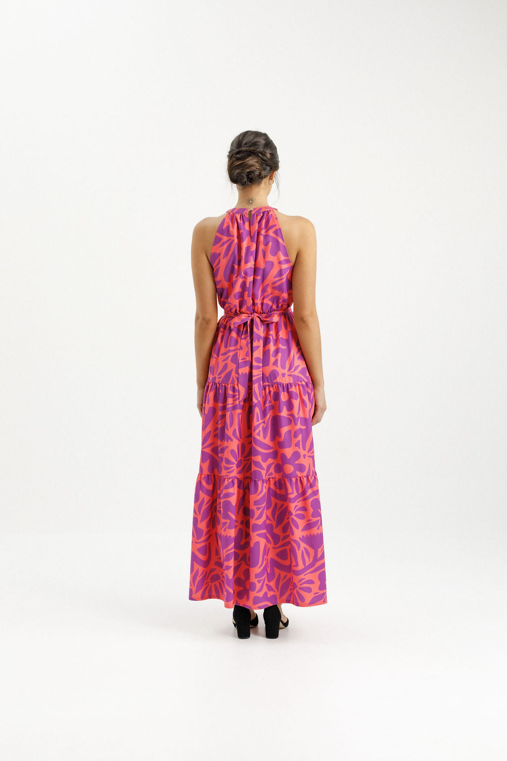 August Dress - Sunset Floral