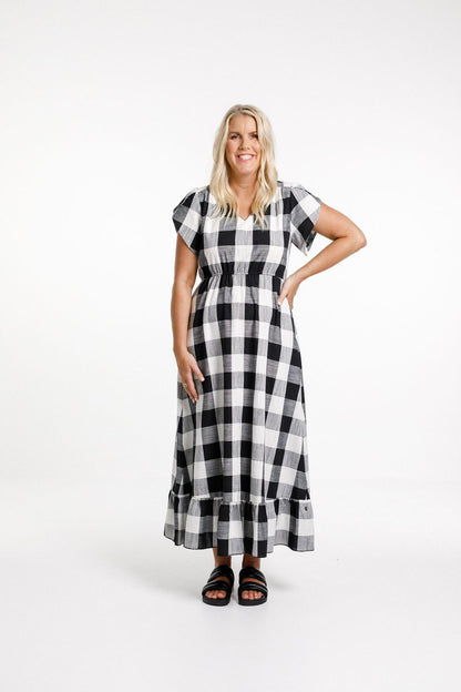 Greta Dress - Gingham Check