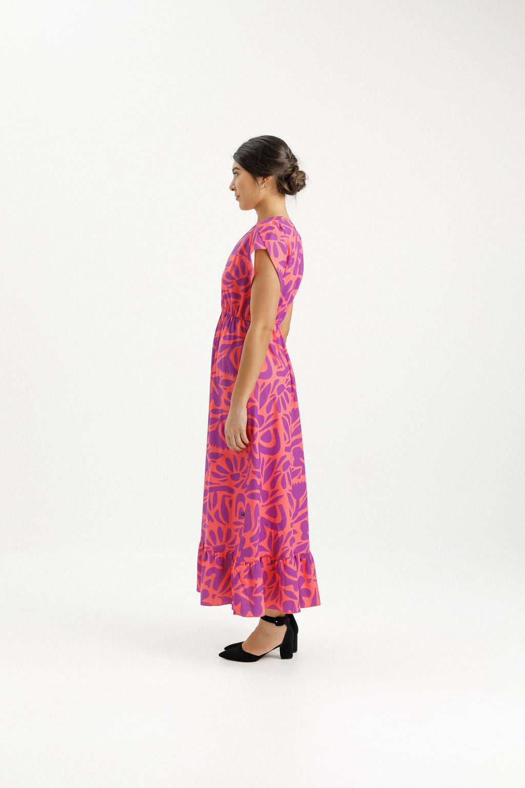 Greta Dress - Sunset Floral