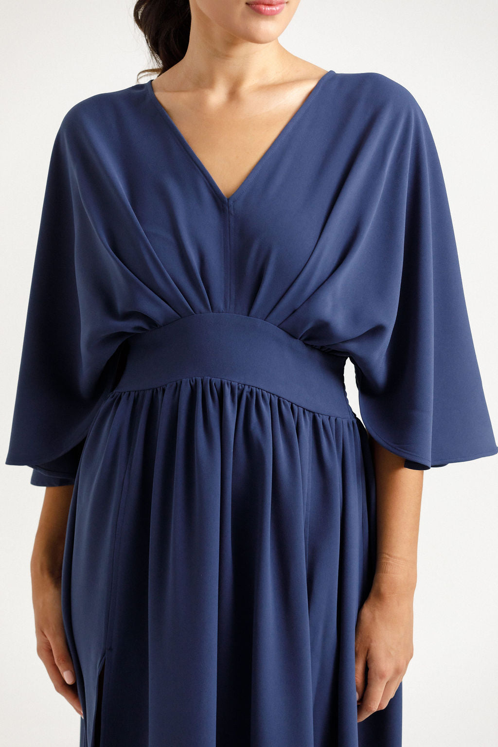 Sara Dress - Indigo Blue