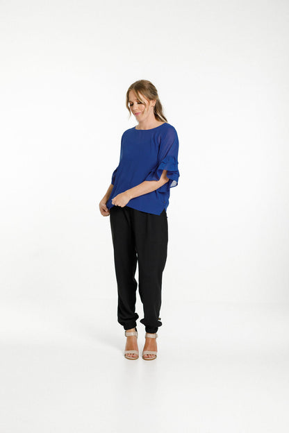 Imogen Blouse - Sale - Colbalt