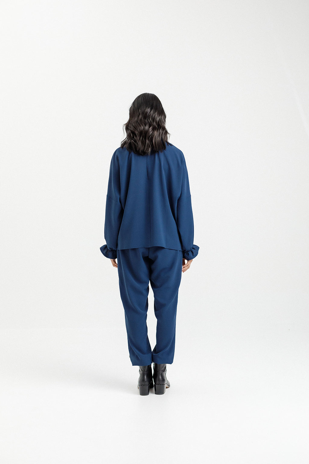 Flynn Top - Sale - Indigo Blue