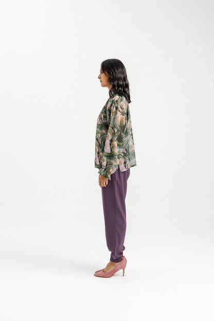 Flynn Top - Sale - Bloom Swirl