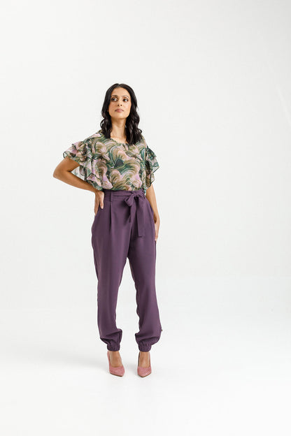 Billie Pants - Plum