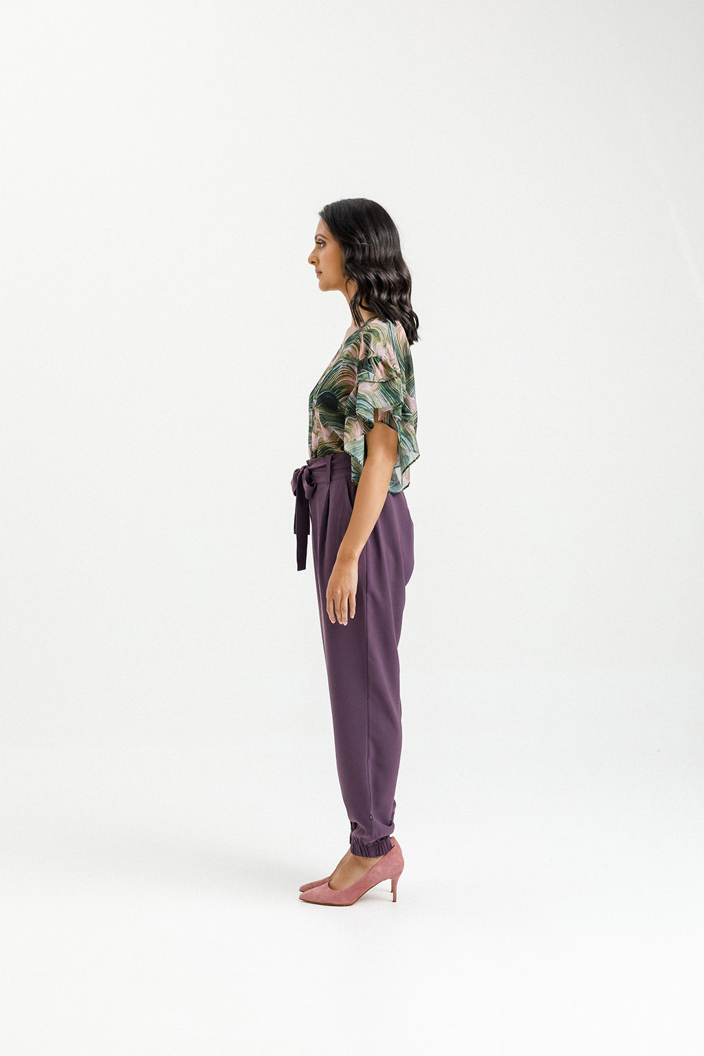 Billie Pants - Sale - Plum