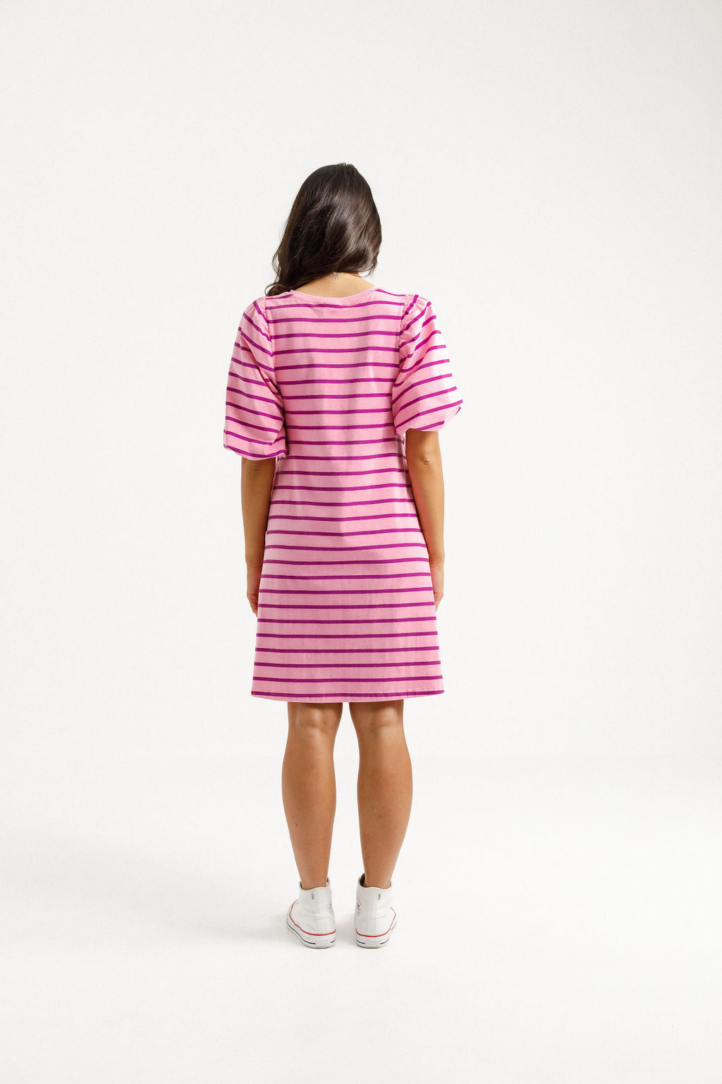 Ivy Dress - Candy Stripe