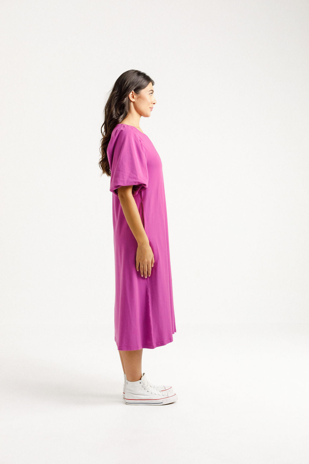 Ivy Midi Dress - Orchid