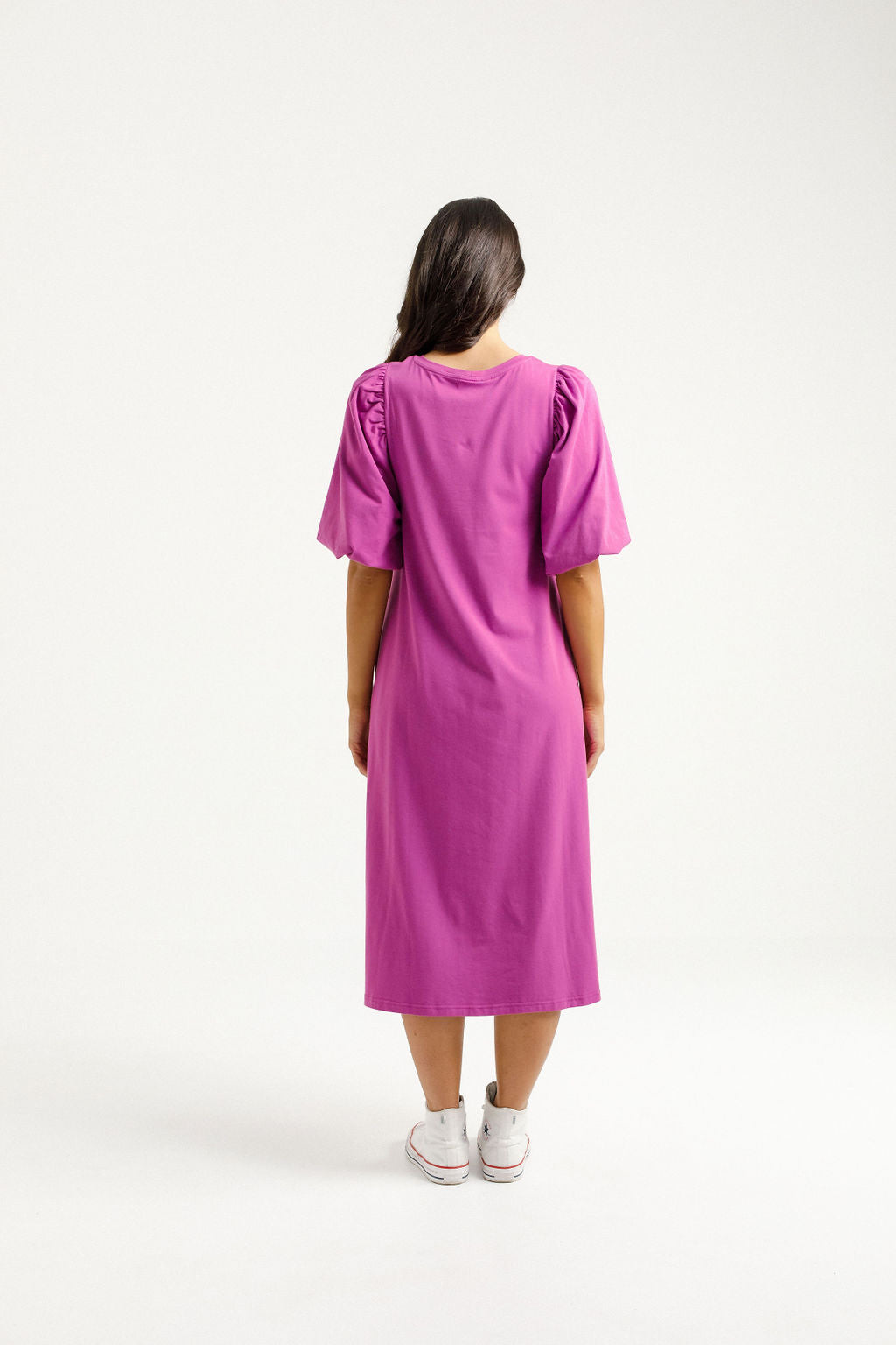 Ivy Midi Dress - Orchid