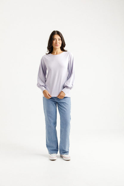 Laylah Top - Lilac