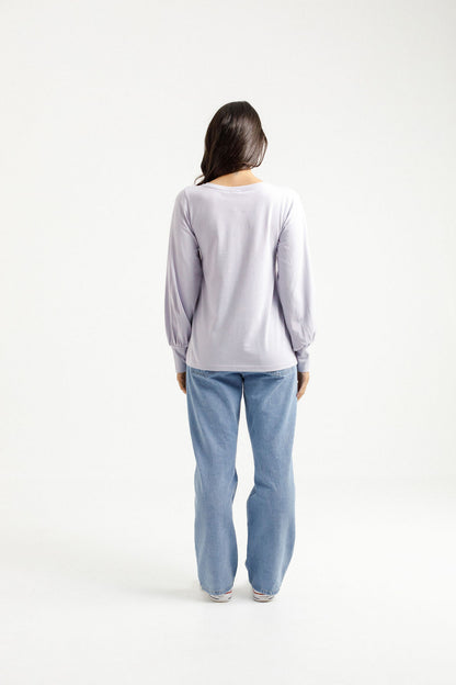 Laylah Top - Lilac