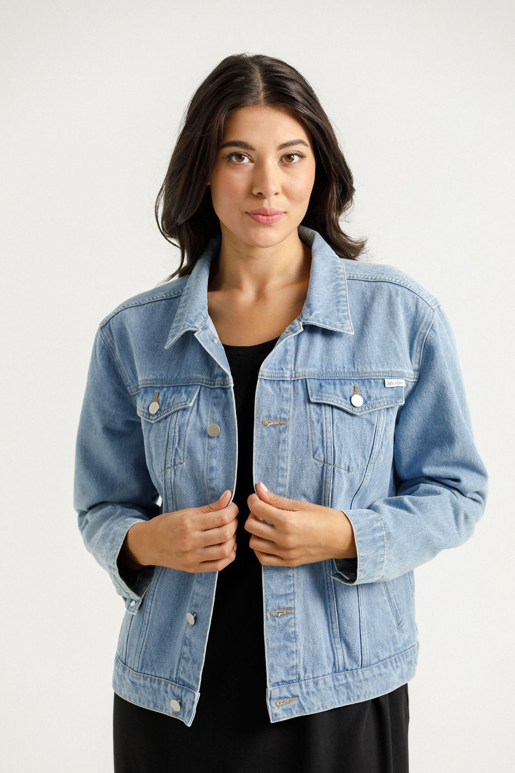 Olly Jacket - Stonewash Denim