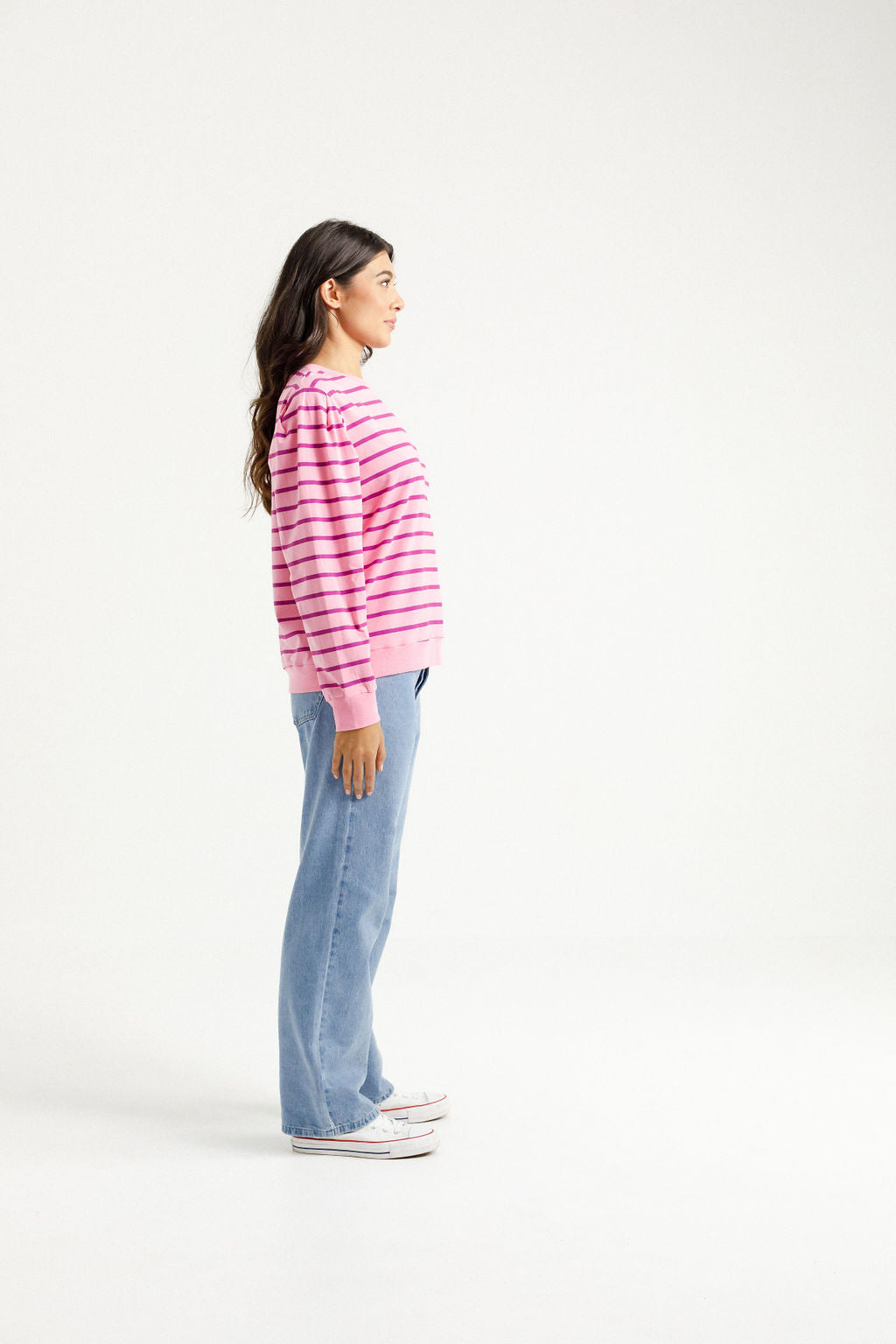 Wylder Long Sleeve Tee - Candy Stripe