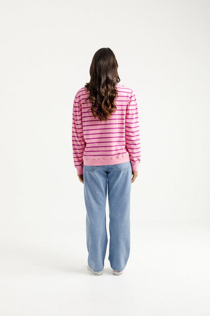 Wylder Long Sleeve Tee - Candy Stripe