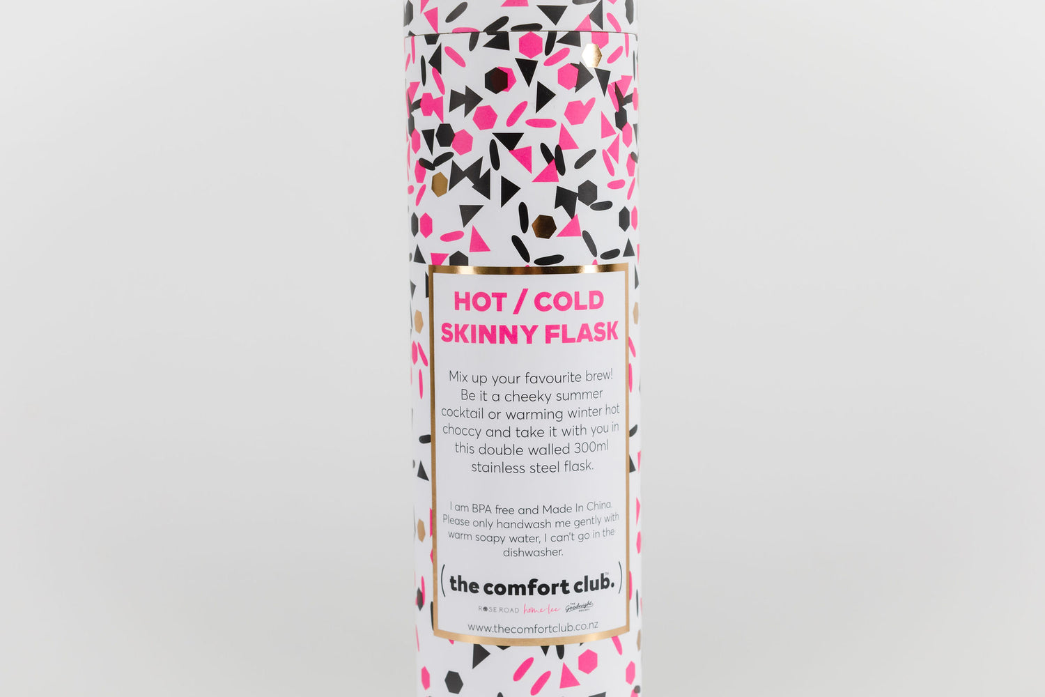 Slim Flask Bottle - Satin Black