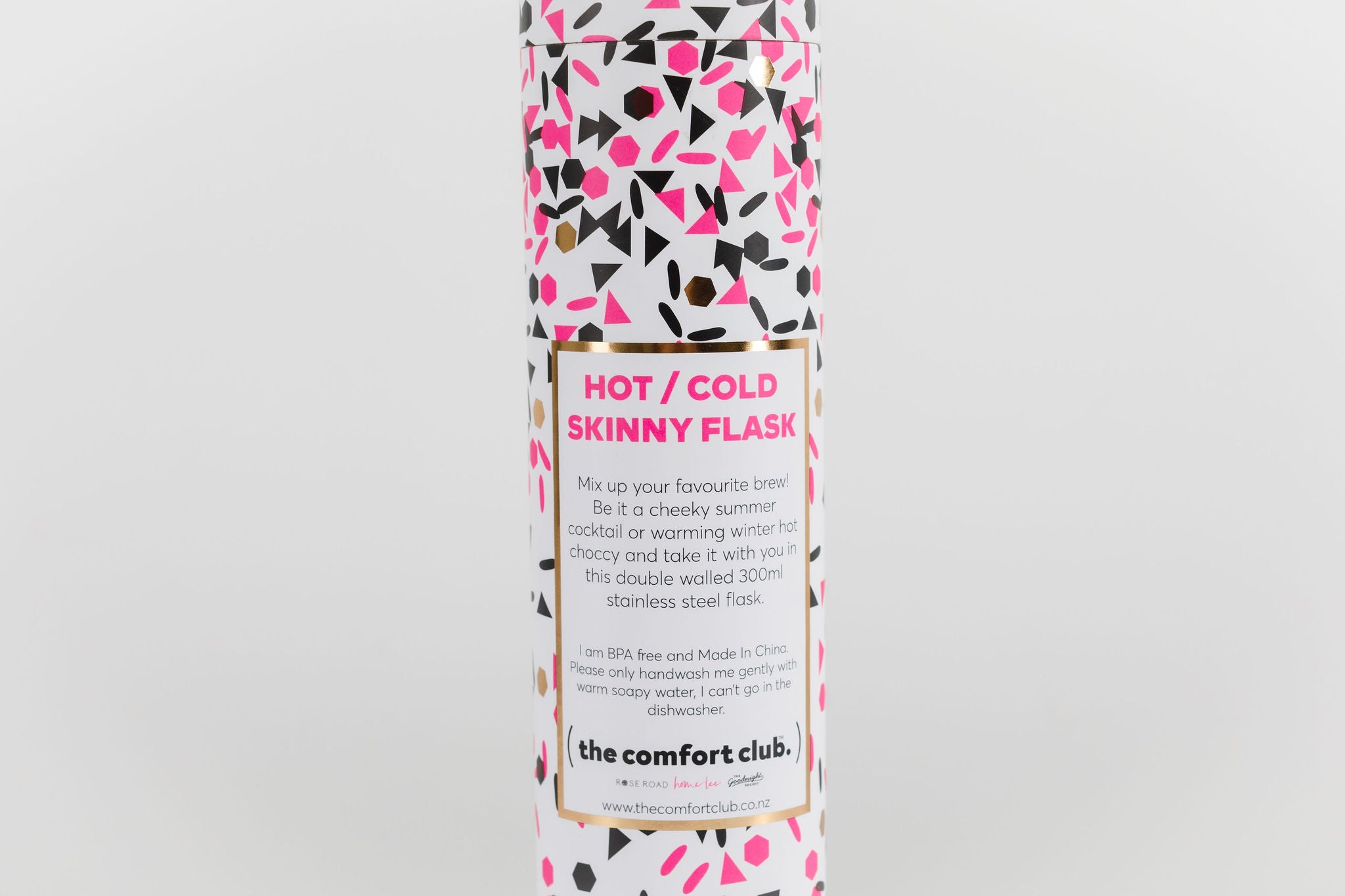 Slim Flask Bottle - Satin Black