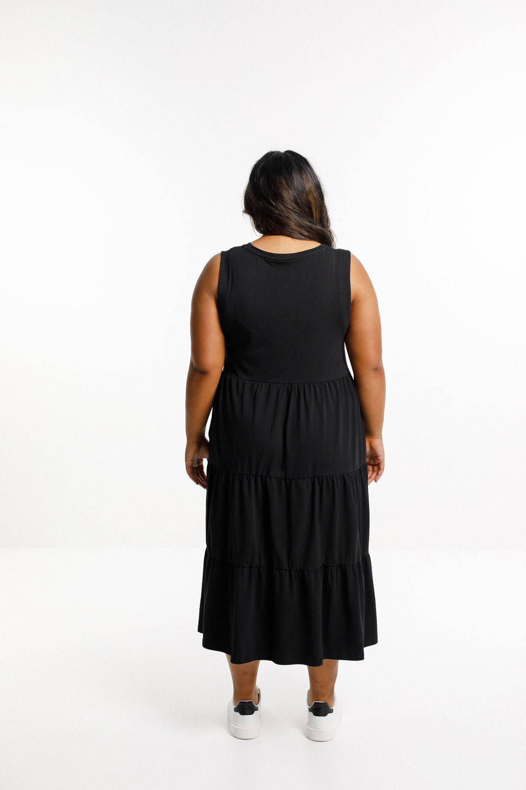 Kendall Singlet Dress - Black