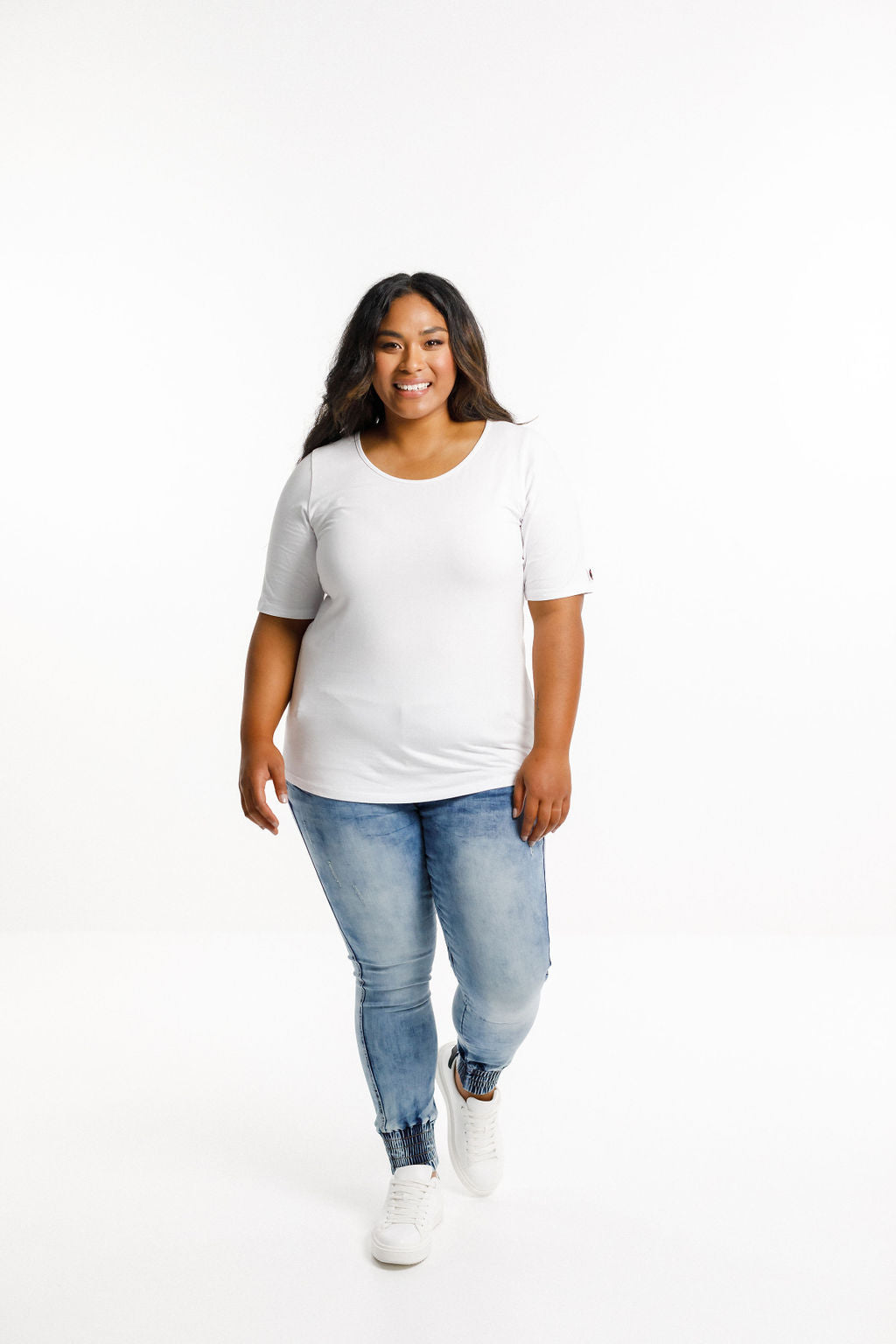 Long Tee - White
