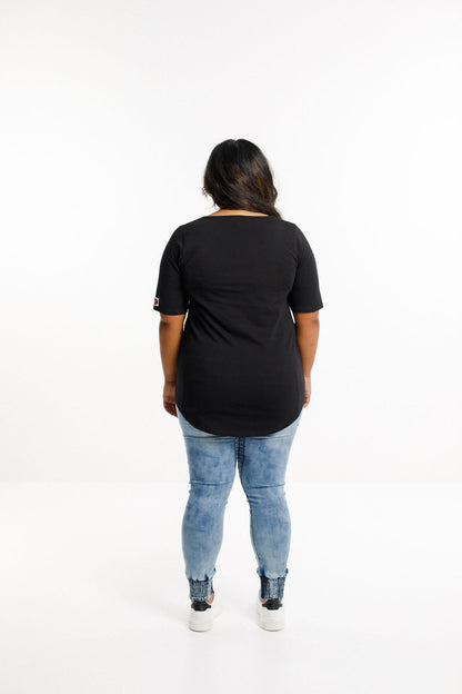 Long Tee - Black