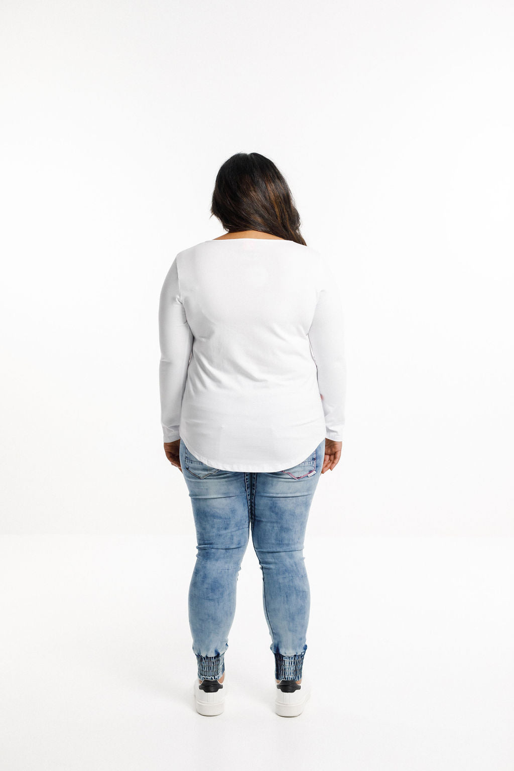 Long Sleeve Tee - White