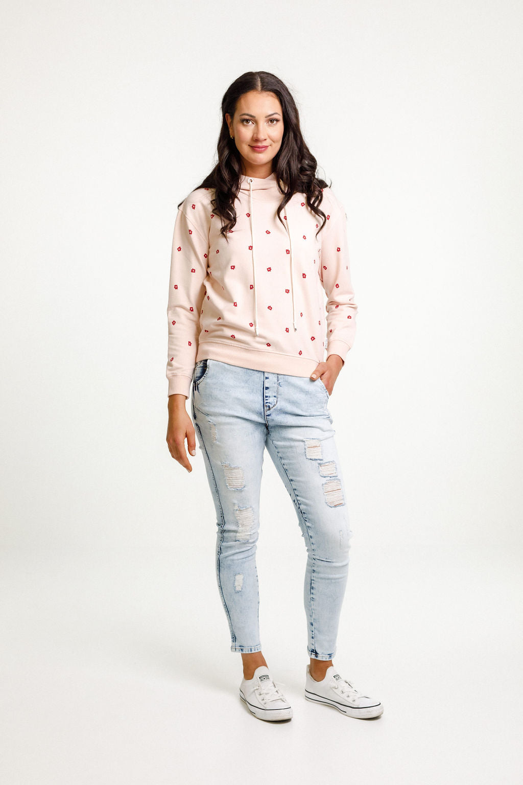 Classic Hoodie - Tandoori Petals