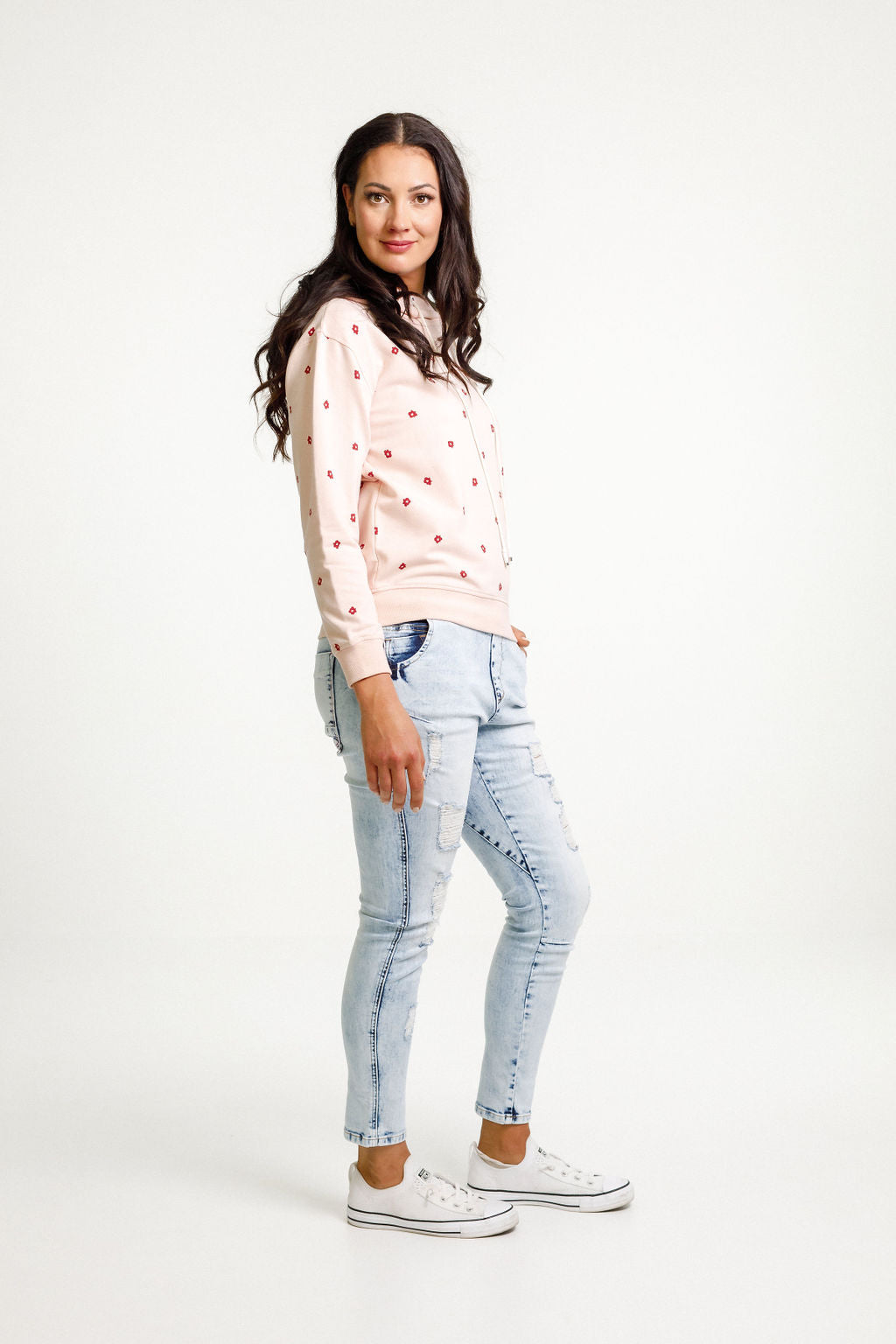 Classic Hoodie - Tandoori Petals