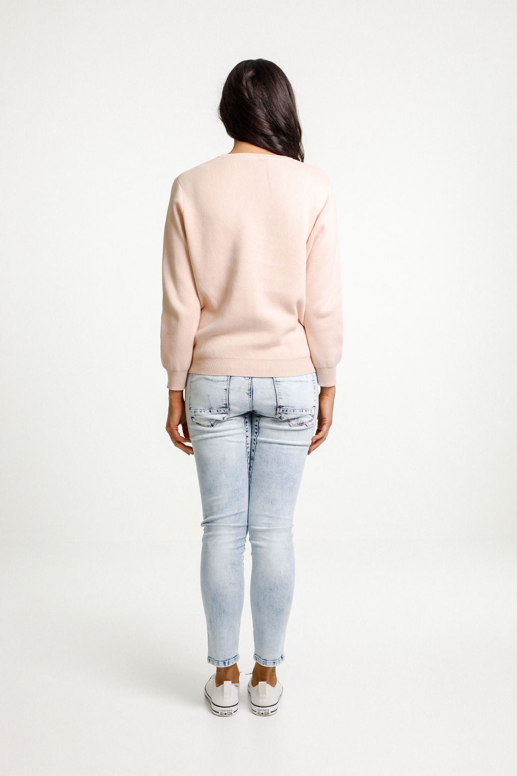 Ava Crew - Peach
