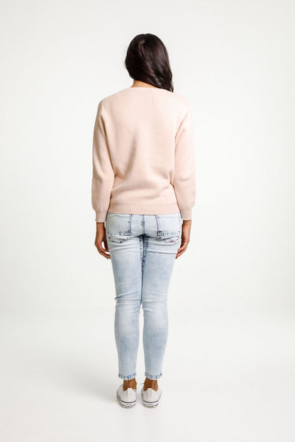 Ava Crew - Peach