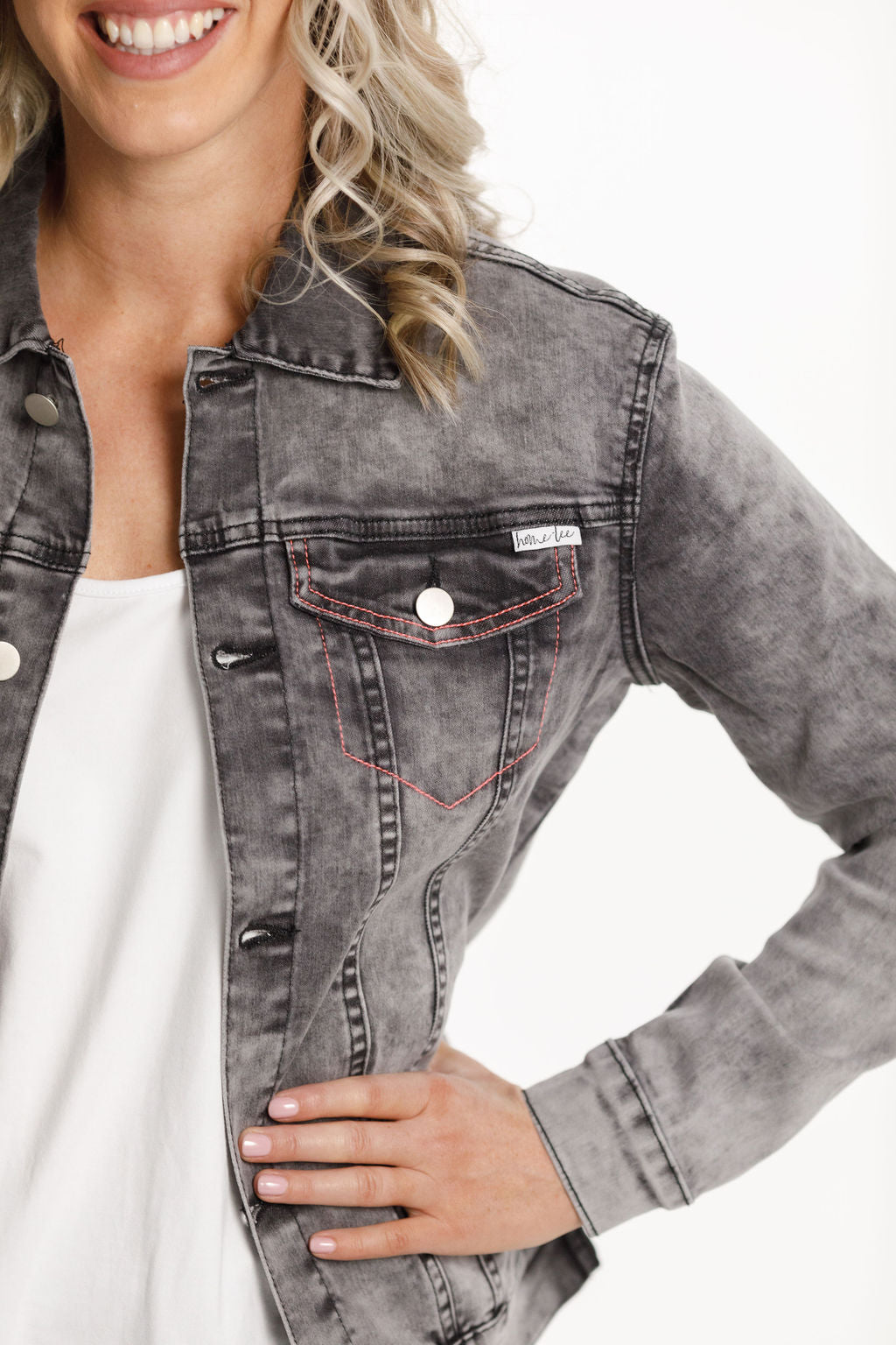 Classic Denim Jacket - Grey Wash